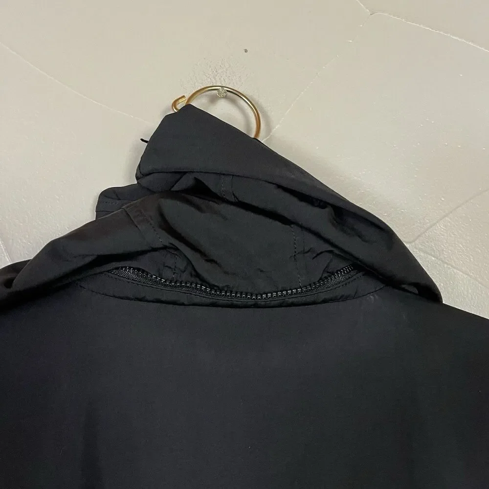 Polo Ralph Lauren Hooded  Windbreaker Jacket Black Zip‎ Up Youth XL 18-20